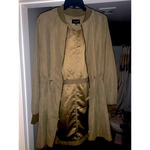 Army Green Bomber Jacket